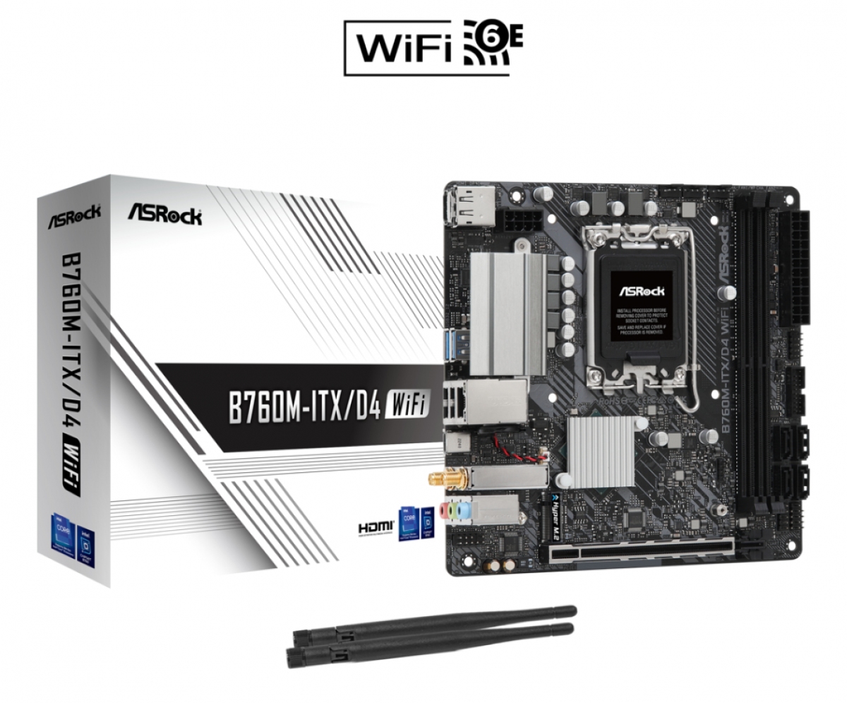 ASRock B760MITX/D4 WIFI