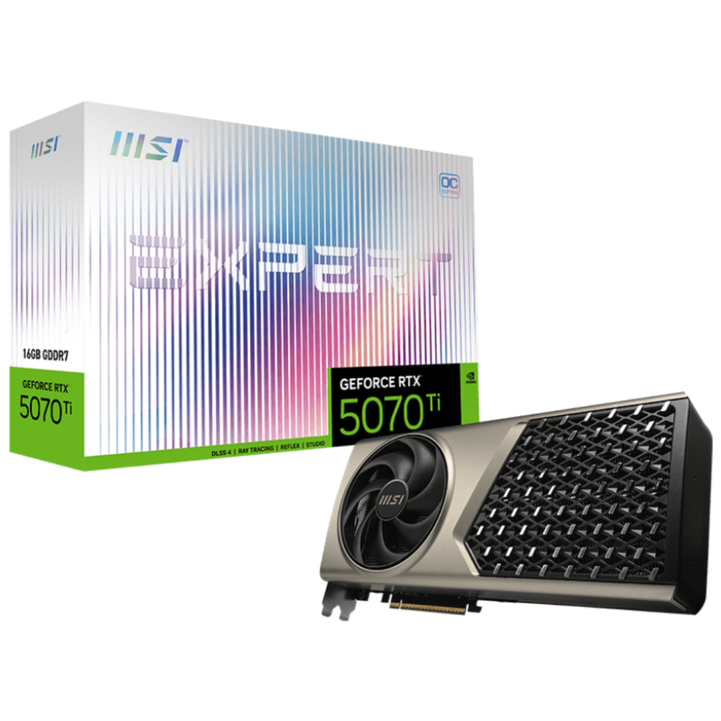Grant Module 5070 MSI GeForce RTX 5070 Ti 16GB GDDR7 - Expert OC