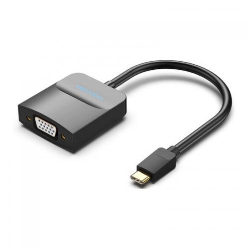 Vention USB Type C to VGA Adapter - TDD Black