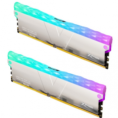V-Color Manta XPrism RGB DDR5 64GB (2x32GB) 5600MHz Silver Heatsink