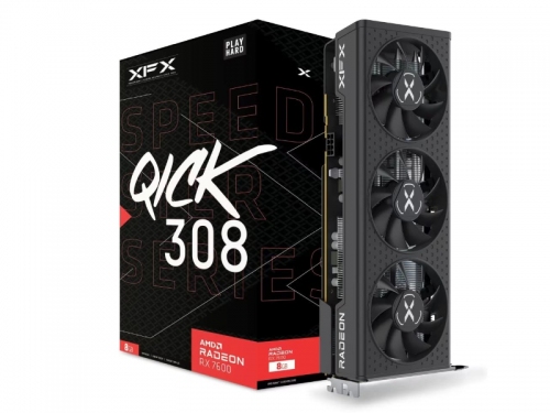 XFX Radeon RX 7600 8GB GDDR6 SPEEDSTER QICK308 - TRIPLE FAN