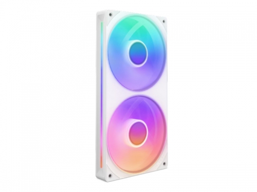 NZXT F240 RGB Core Single Frame White