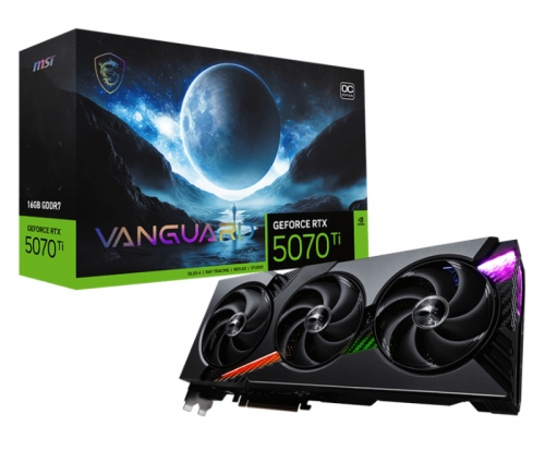 MSI GeForce RTX 5070 Ti 16GB GDDR7 - Vanguard SOC