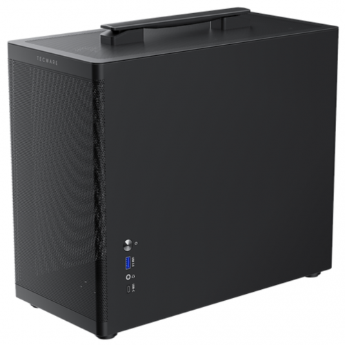 Tecware Fusion 3 Matx Sff Mesh Black Case Include 3 Pcs Fans and Handle