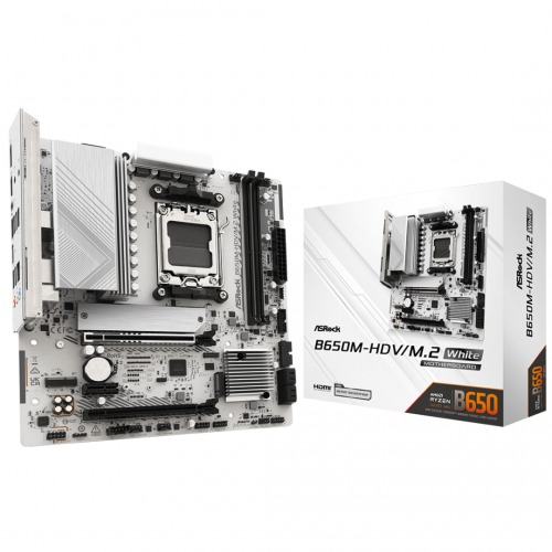 ASRock B650M-HDV/M.2 White