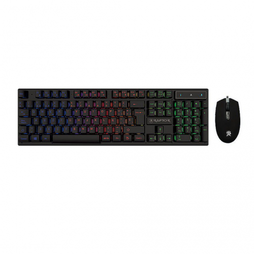 Raptor Cypher 890 RGB Light Gaming Combo Keyboard + Mouse